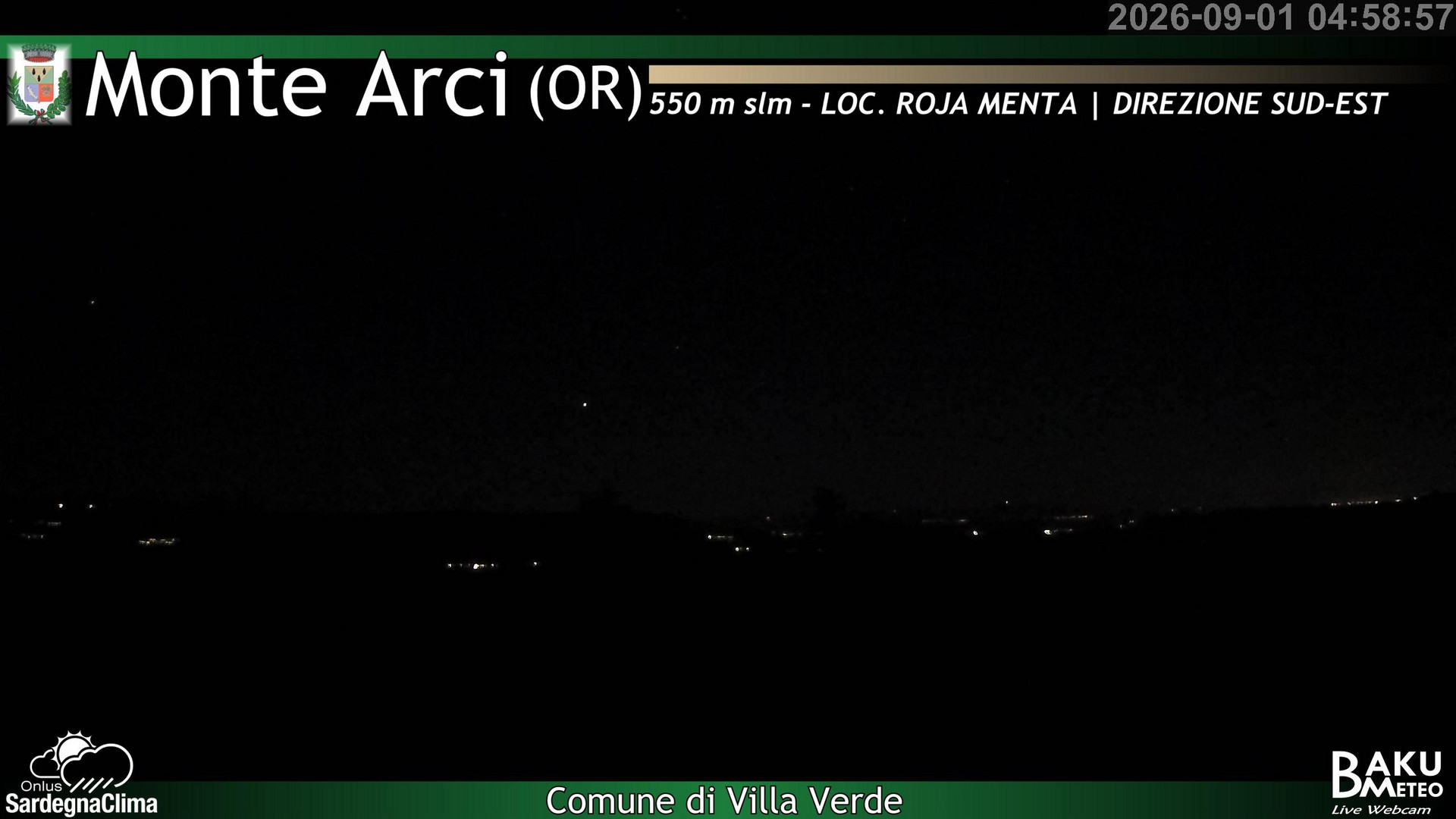 time-lapse frame, Roja Menta webcam