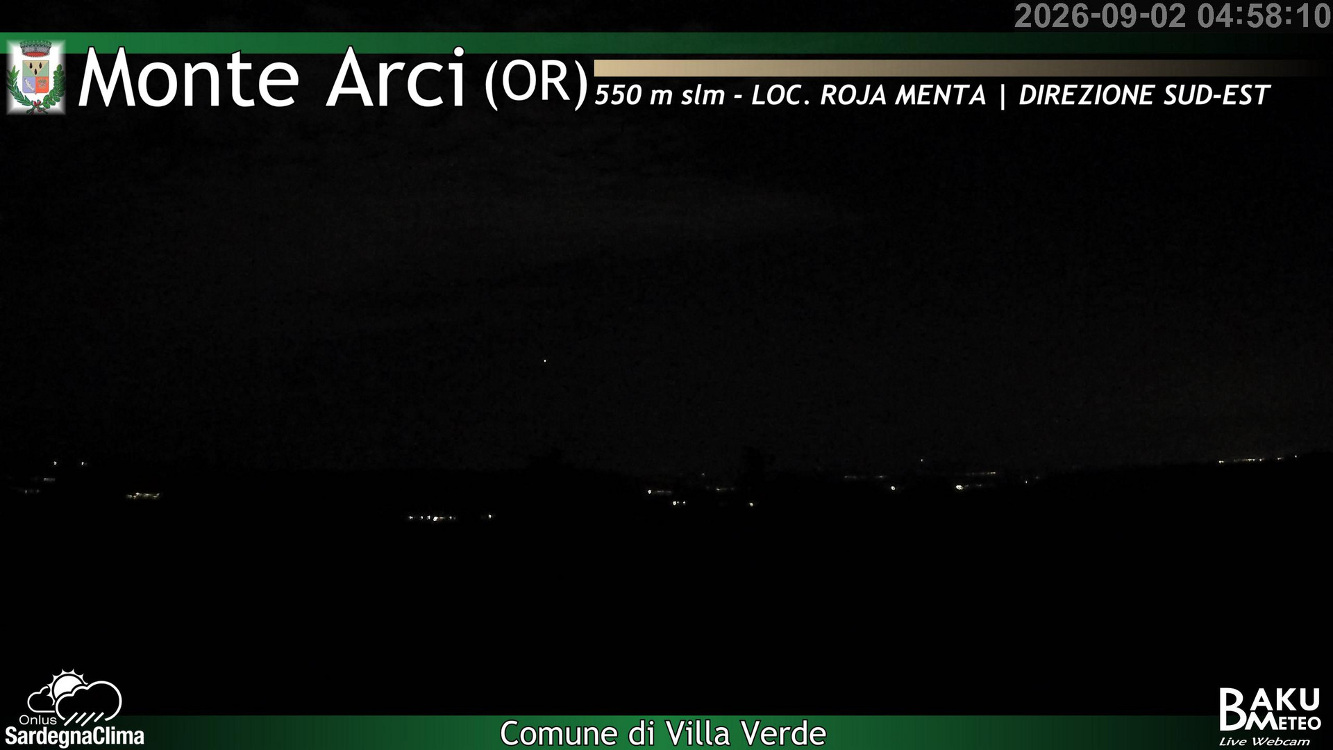 time-lapse frame, Roja Menta webcam
