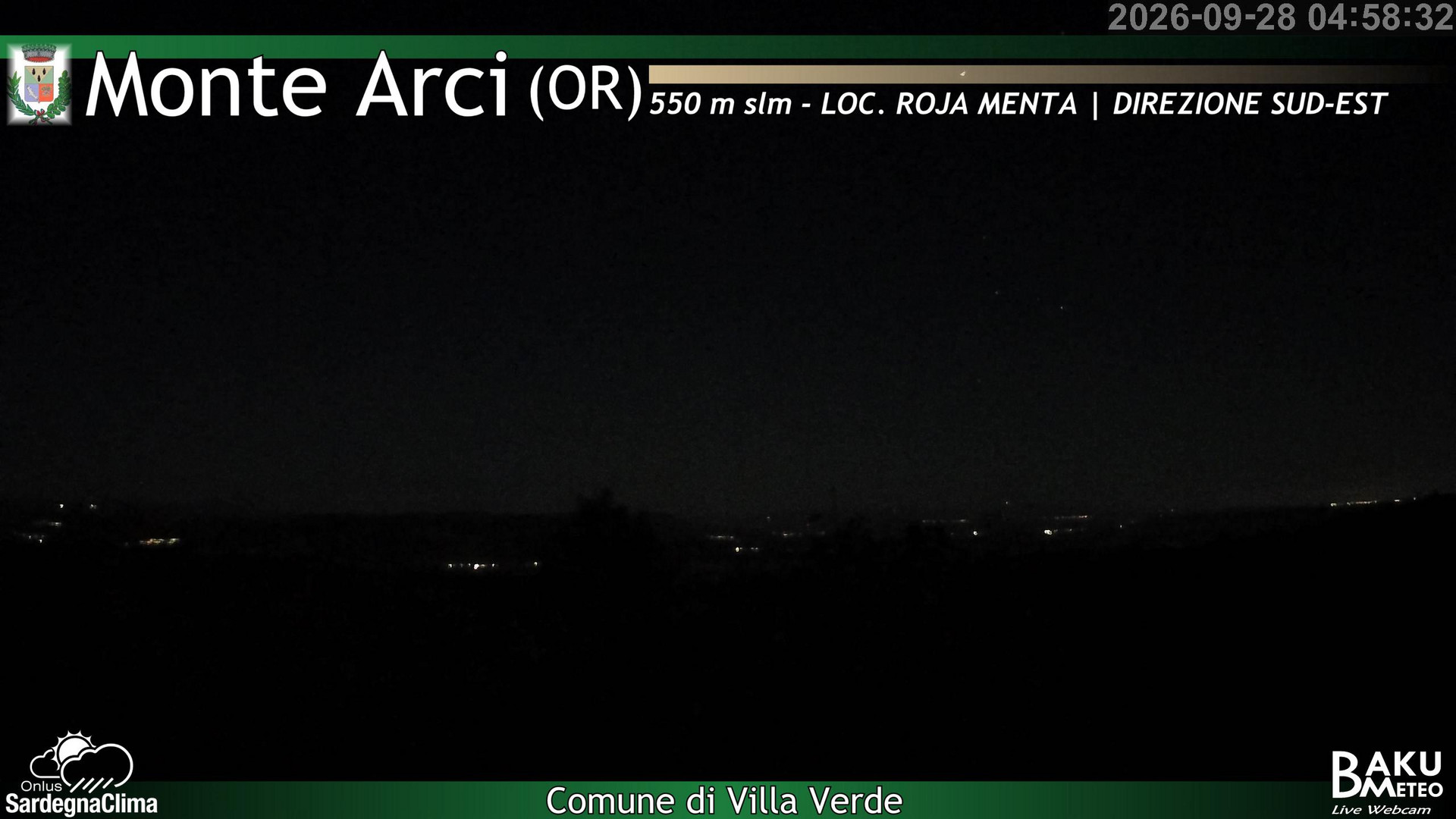 time-lapse frame, Roja Menta webcam