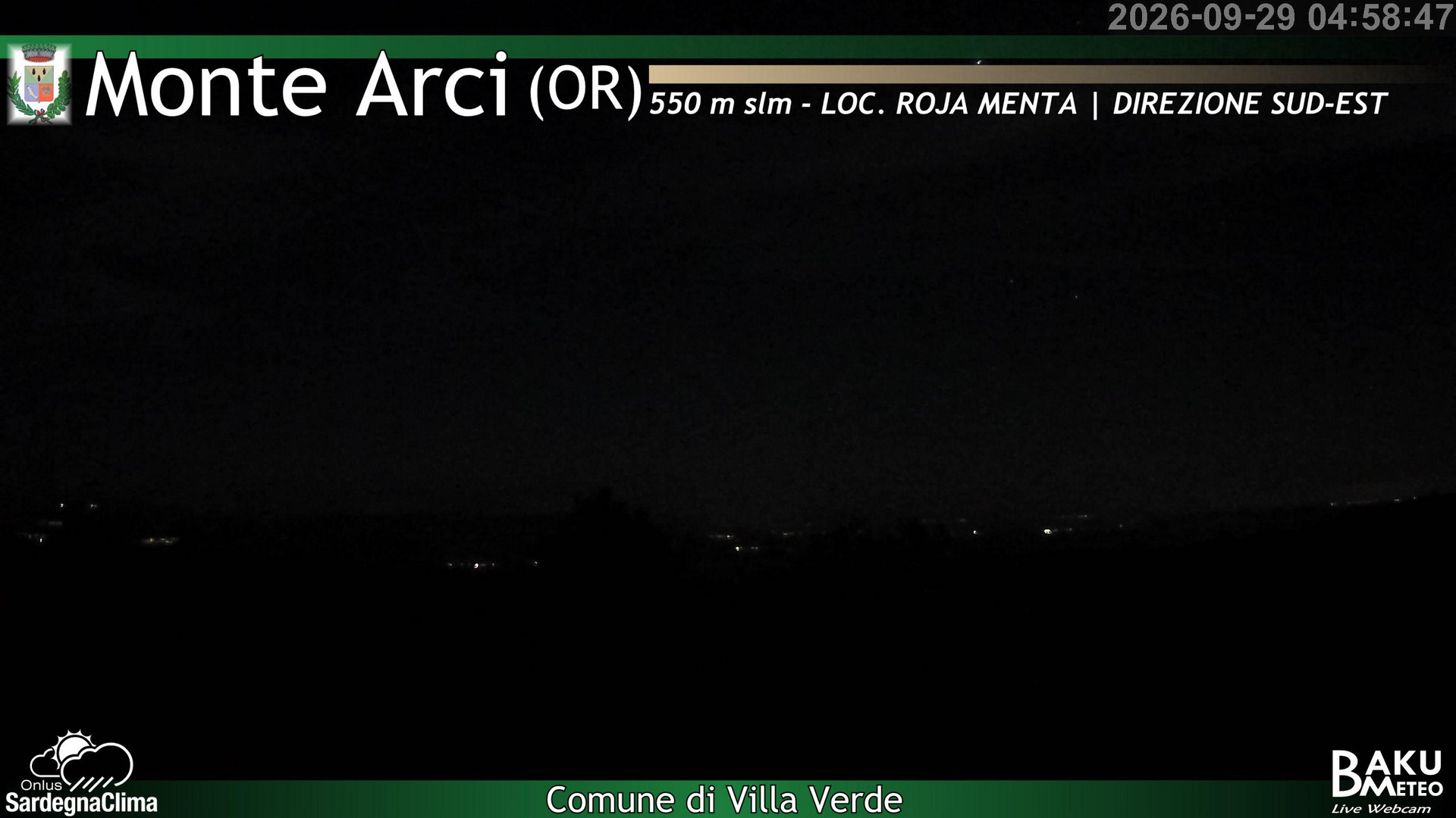 time-lapse frame, Roja Menta webcam