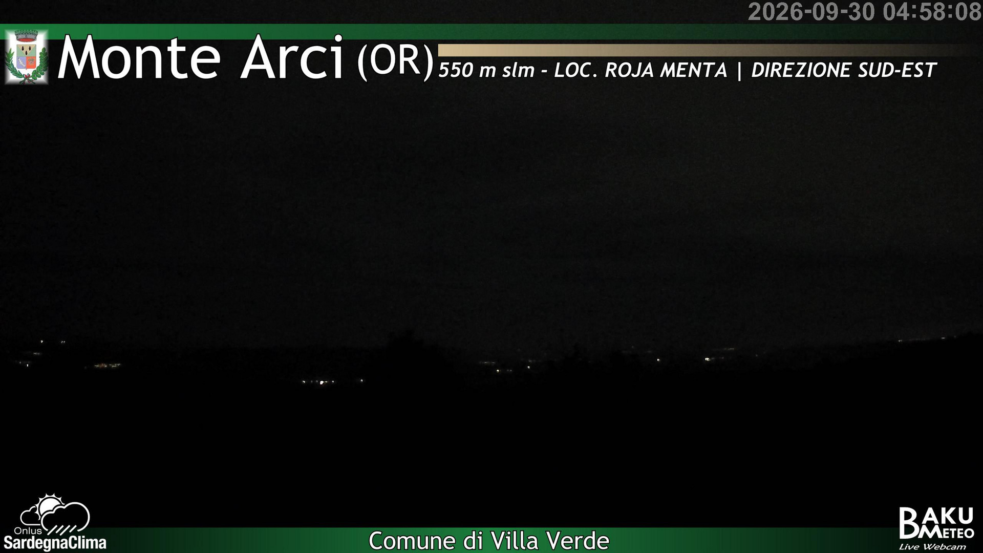 time-lapse frame, Roja Menta webcam