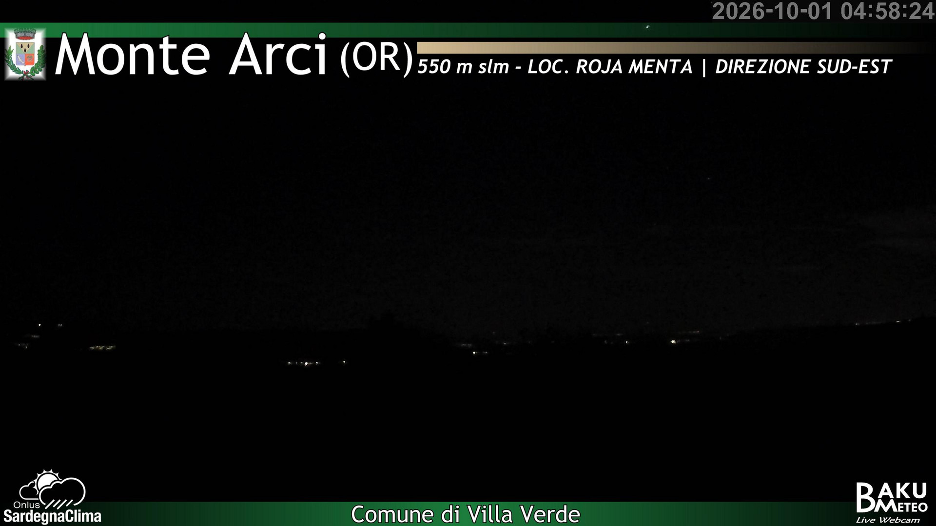 time-lapse frame, Roja Menta webcam