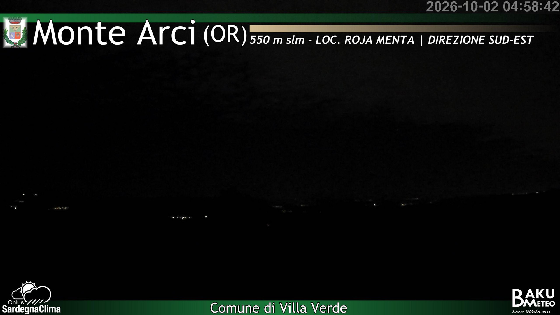 time-lapse frame, Roja Menta webcam