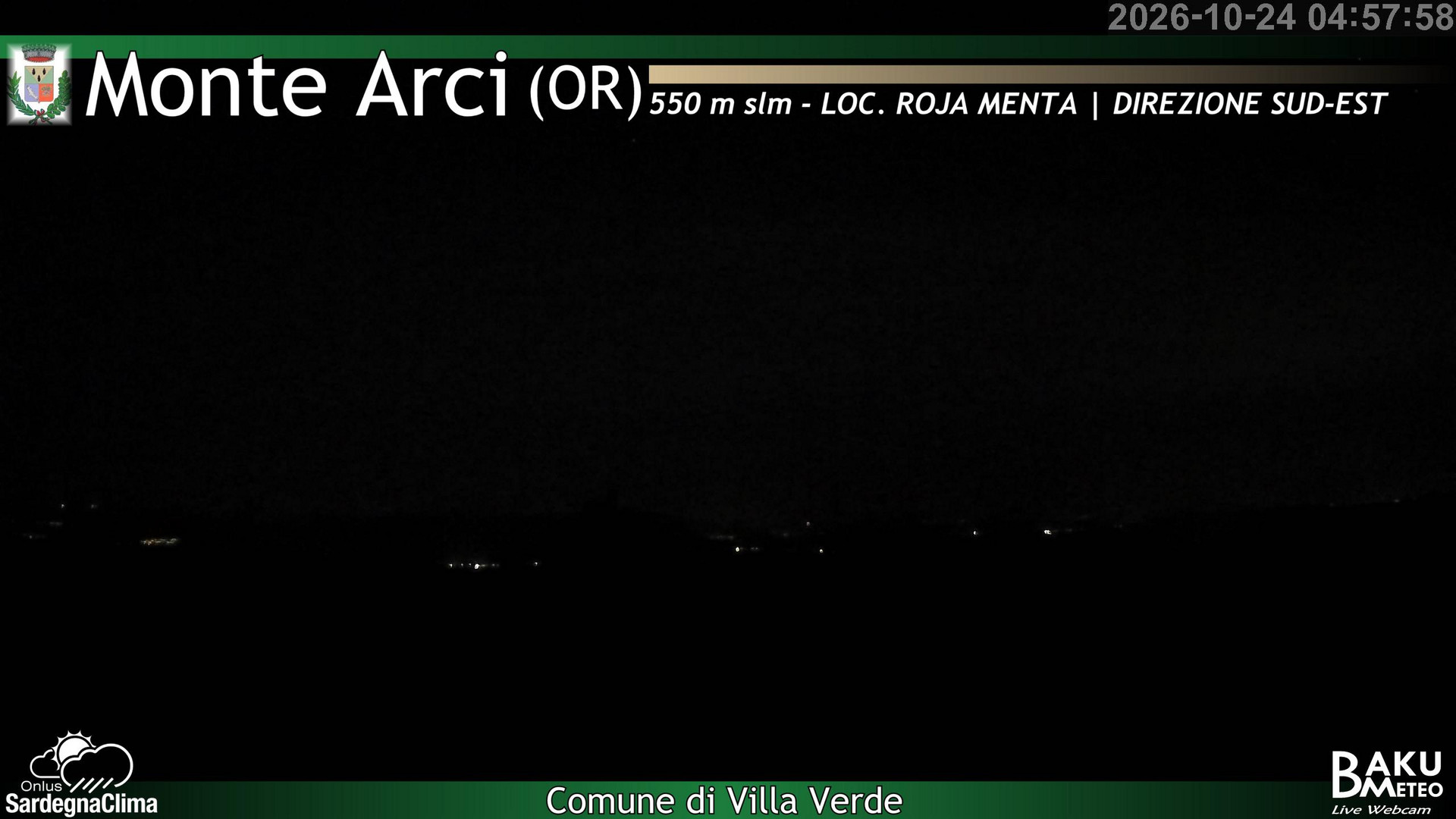 time-lapse frame, Roja Menta webcam