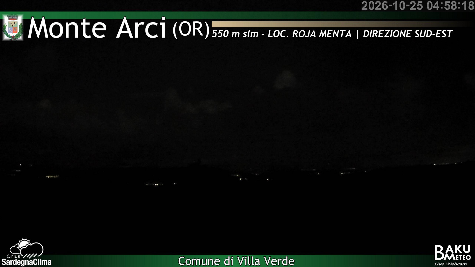 time-lapse frame, Roja Menta webcam