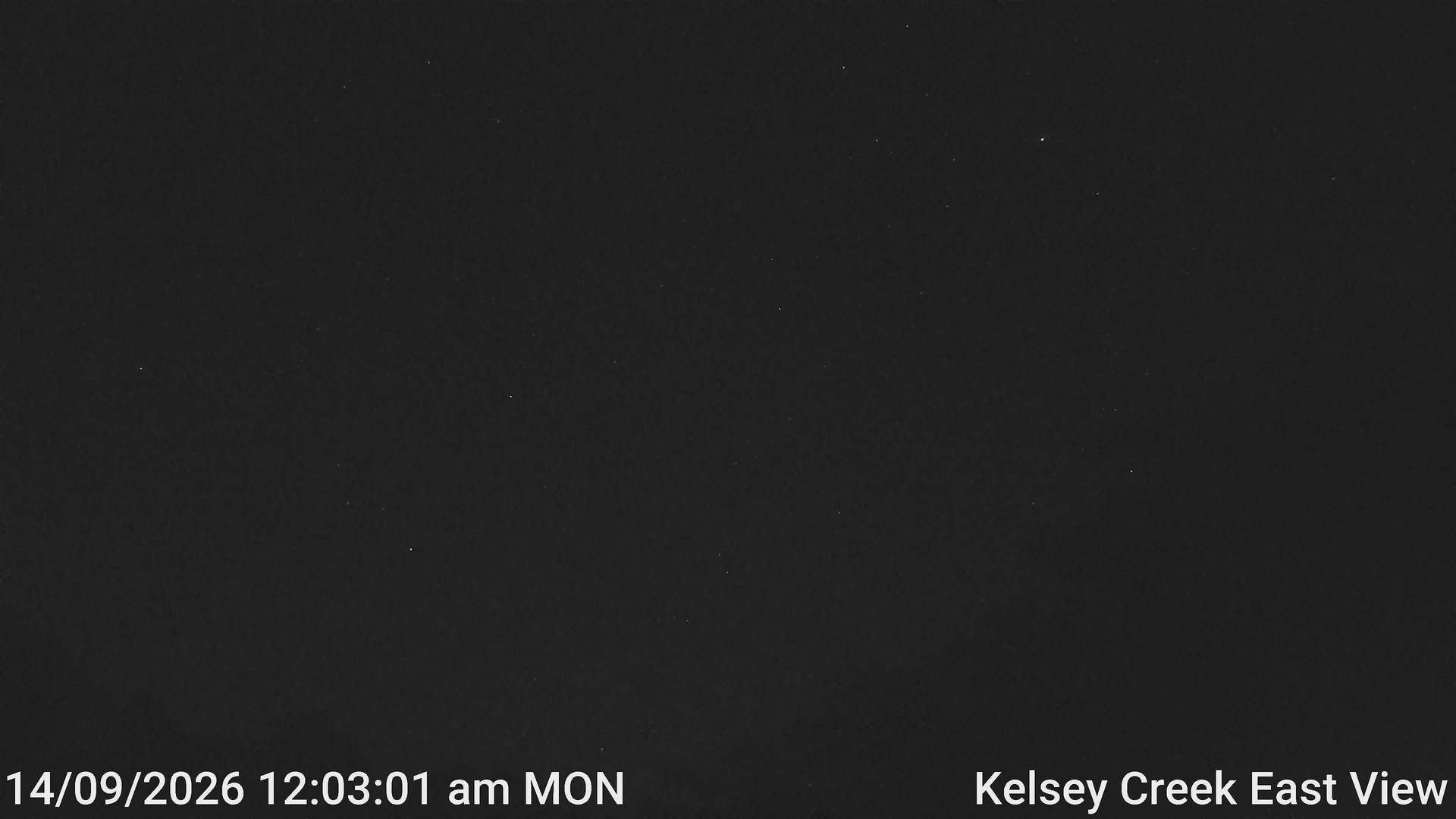 time-lapse frame, Kelsey Creek East View webcam