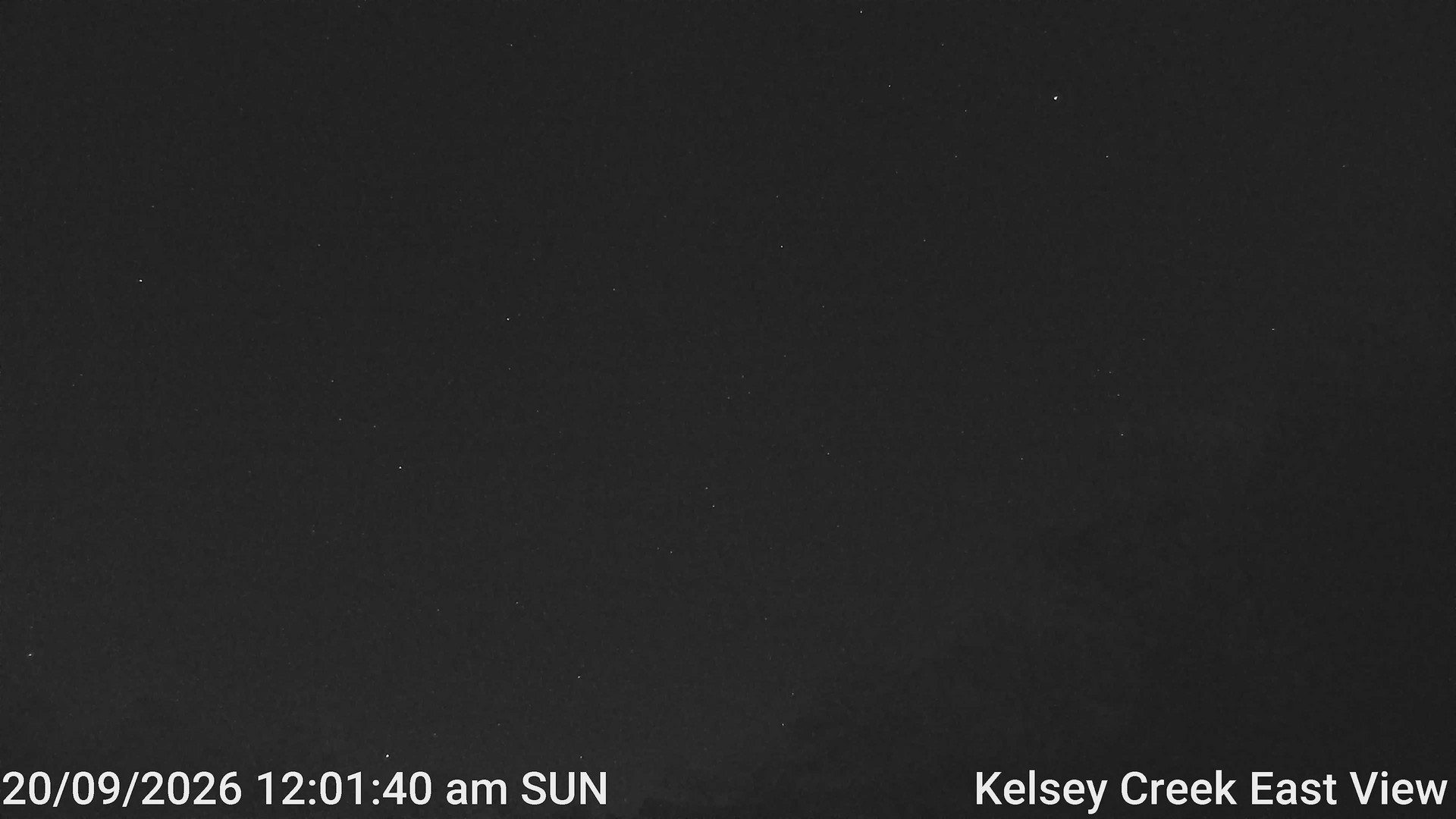 time-lapse frame, Kelsey Creek East View webcam