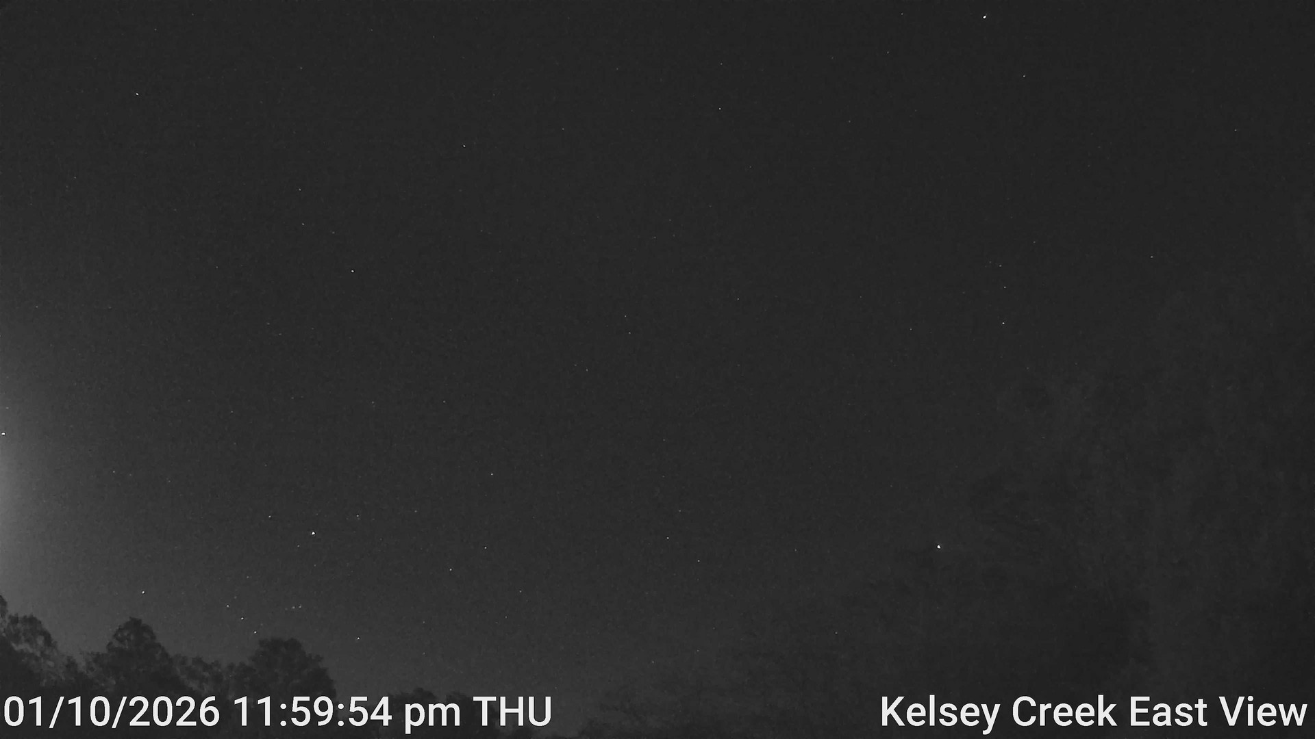 time-lapse frame, Kelsey Creek East View webcam