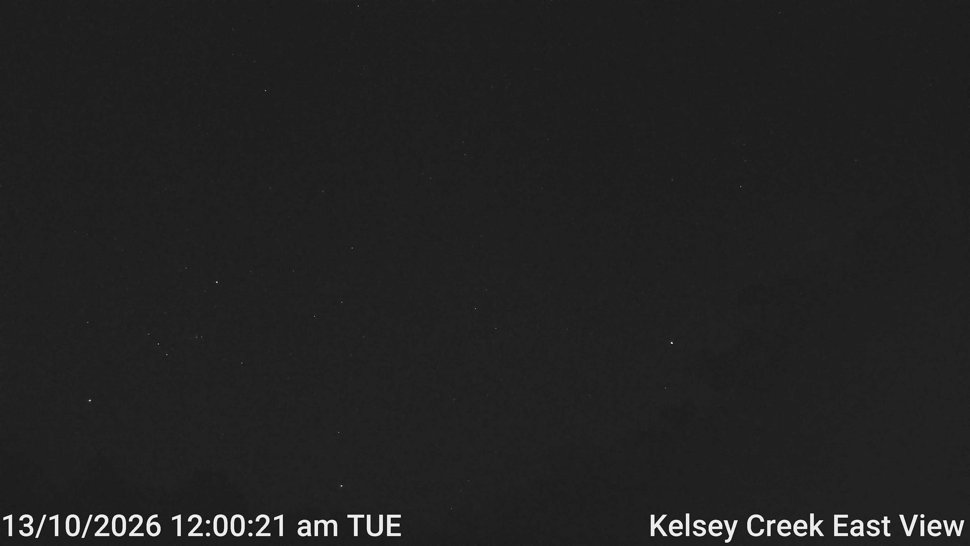 time-lapse frame, Kelsey Creek East View webcam