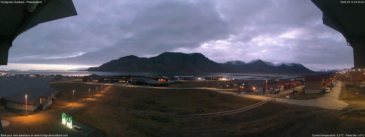 view from Hurtigruten Svalbard - Hiorthfjellet on 2026-09-19