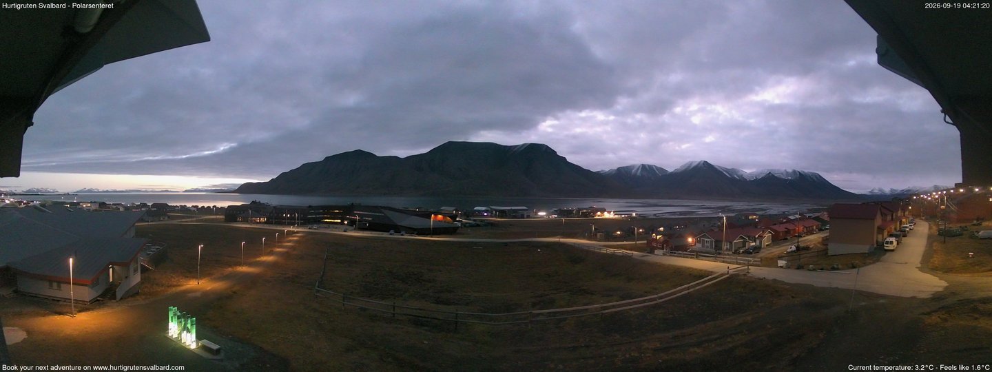 view from Hurtigruten Svalbard - Hiorthfjellet on 2026-09-19