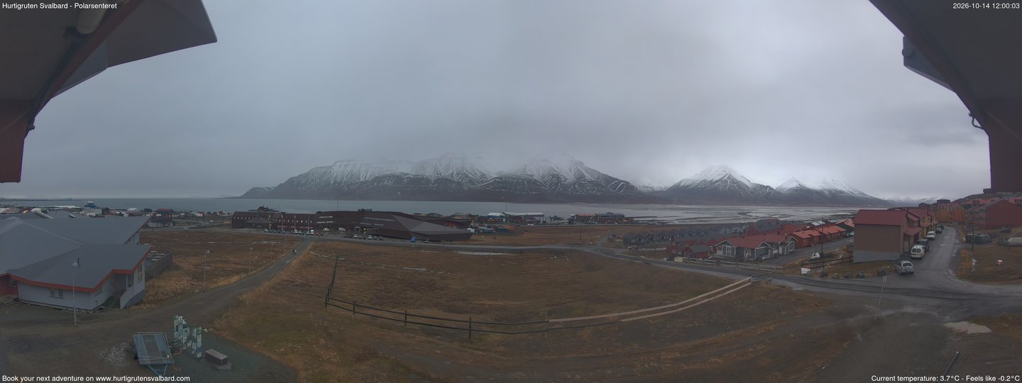 view from Hurtigruten Svalbard - Hiorthfjellet on 2026-10-14