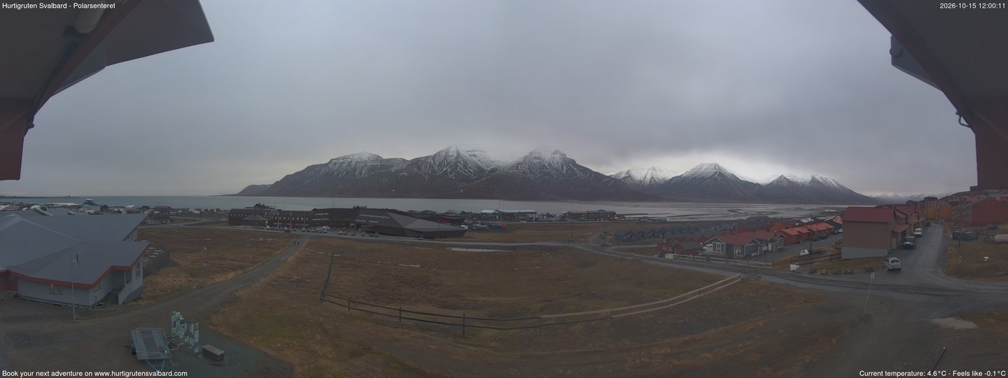 view from Hurtigruten Svalbard - Hiorthfjellet on 2026-10-15