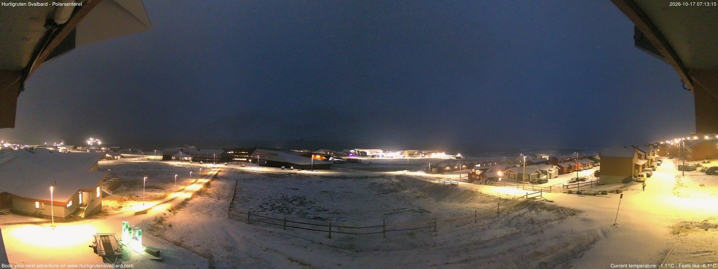 view from Hurtigruten Svalbard - Hiorthfjellet on 2026-10-17