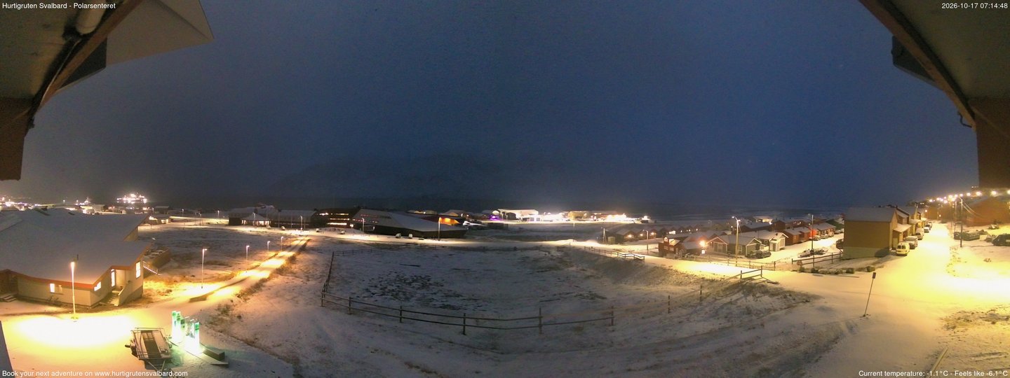 view from Hurtigruten Svalbard - Hiorthfjellet on 2026-10-17