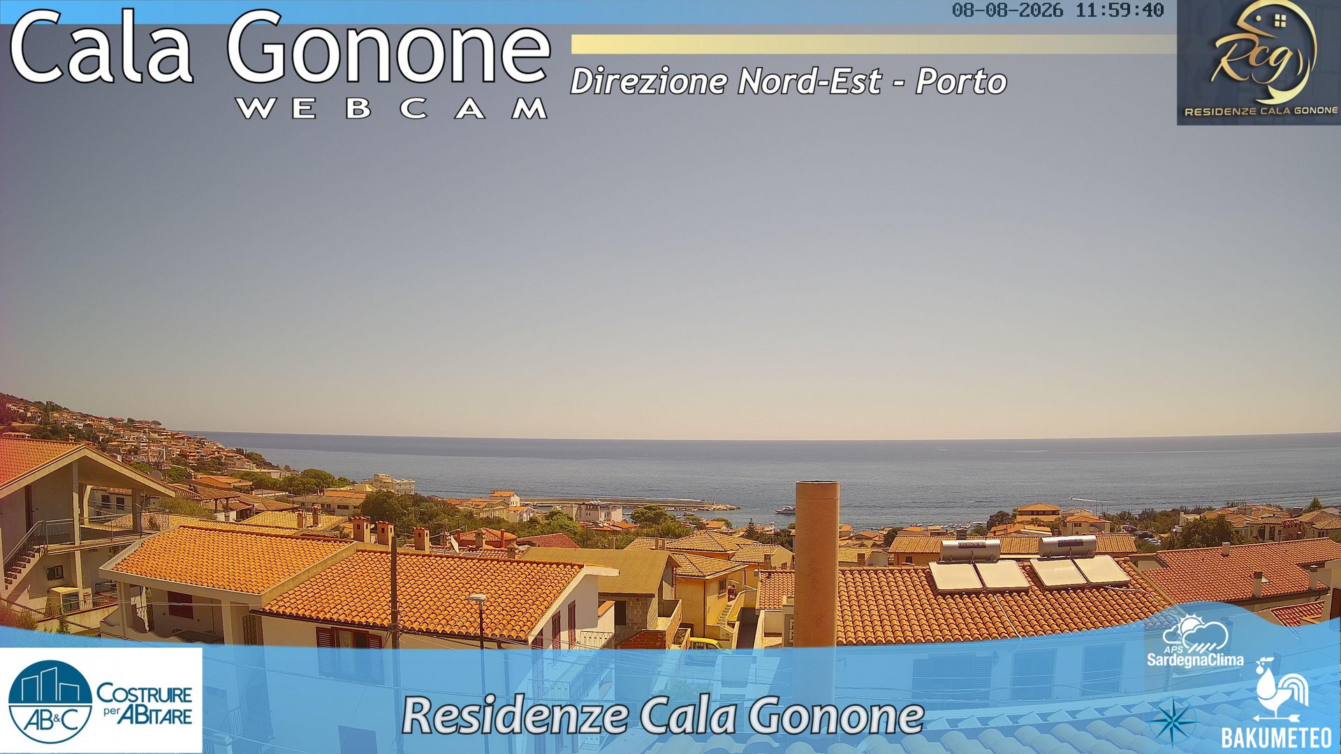 view from Cala Gonone Nord on 2026-08-08