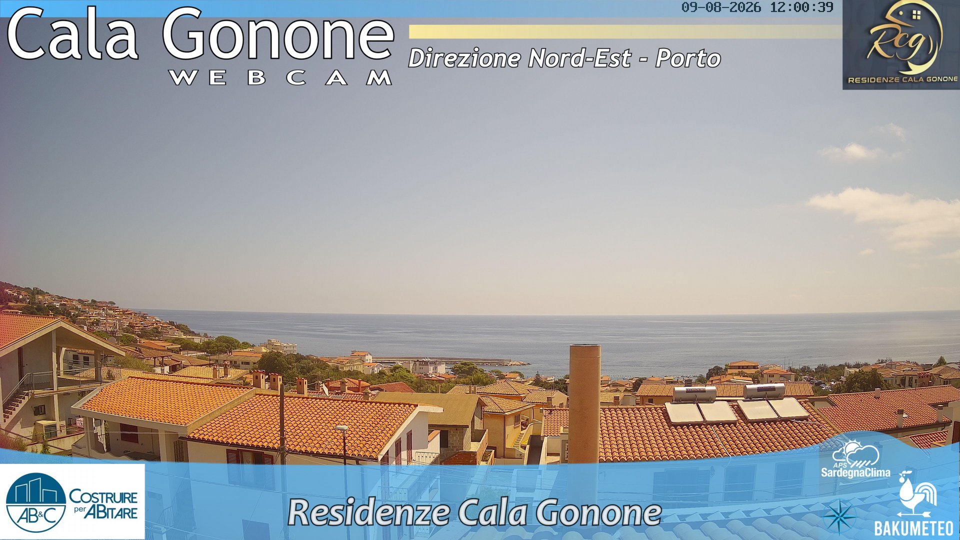 view from Cala Gonone Nord on 2026-08-09