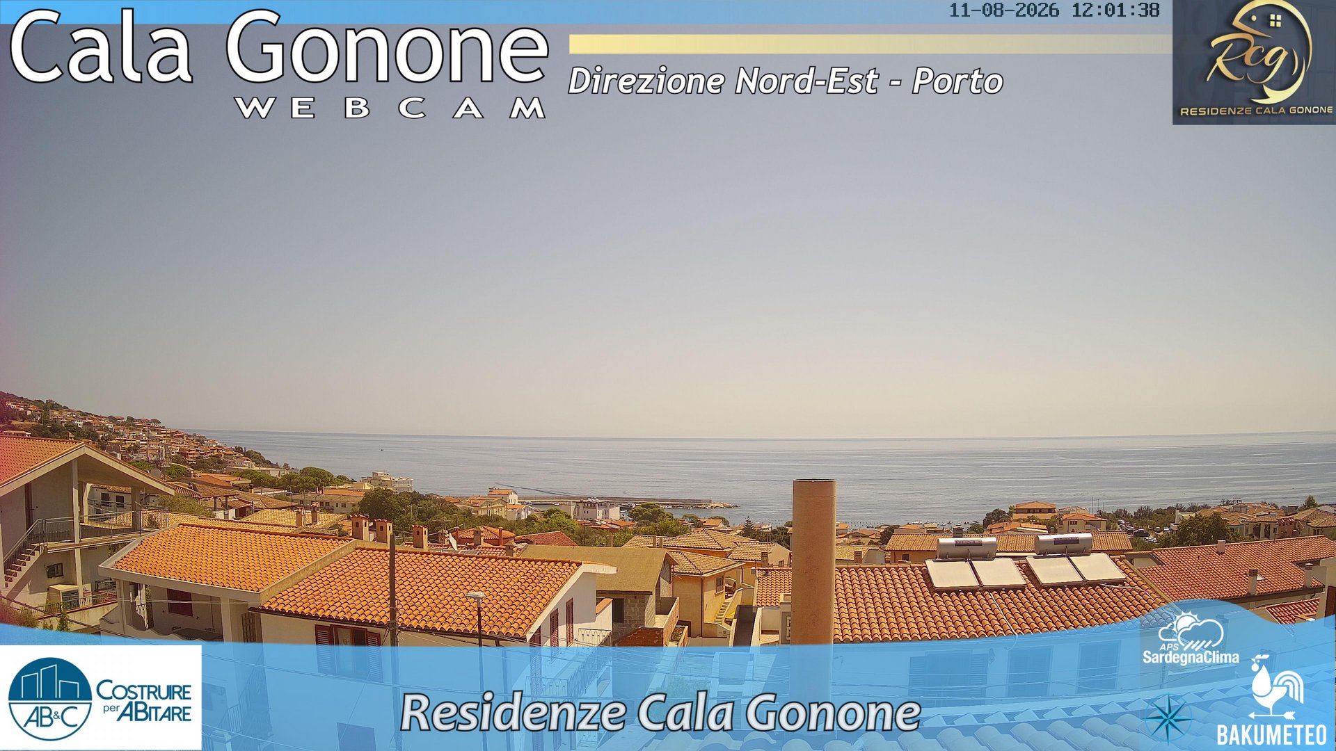 view from Cala Gonone Nord on 2026-08-11