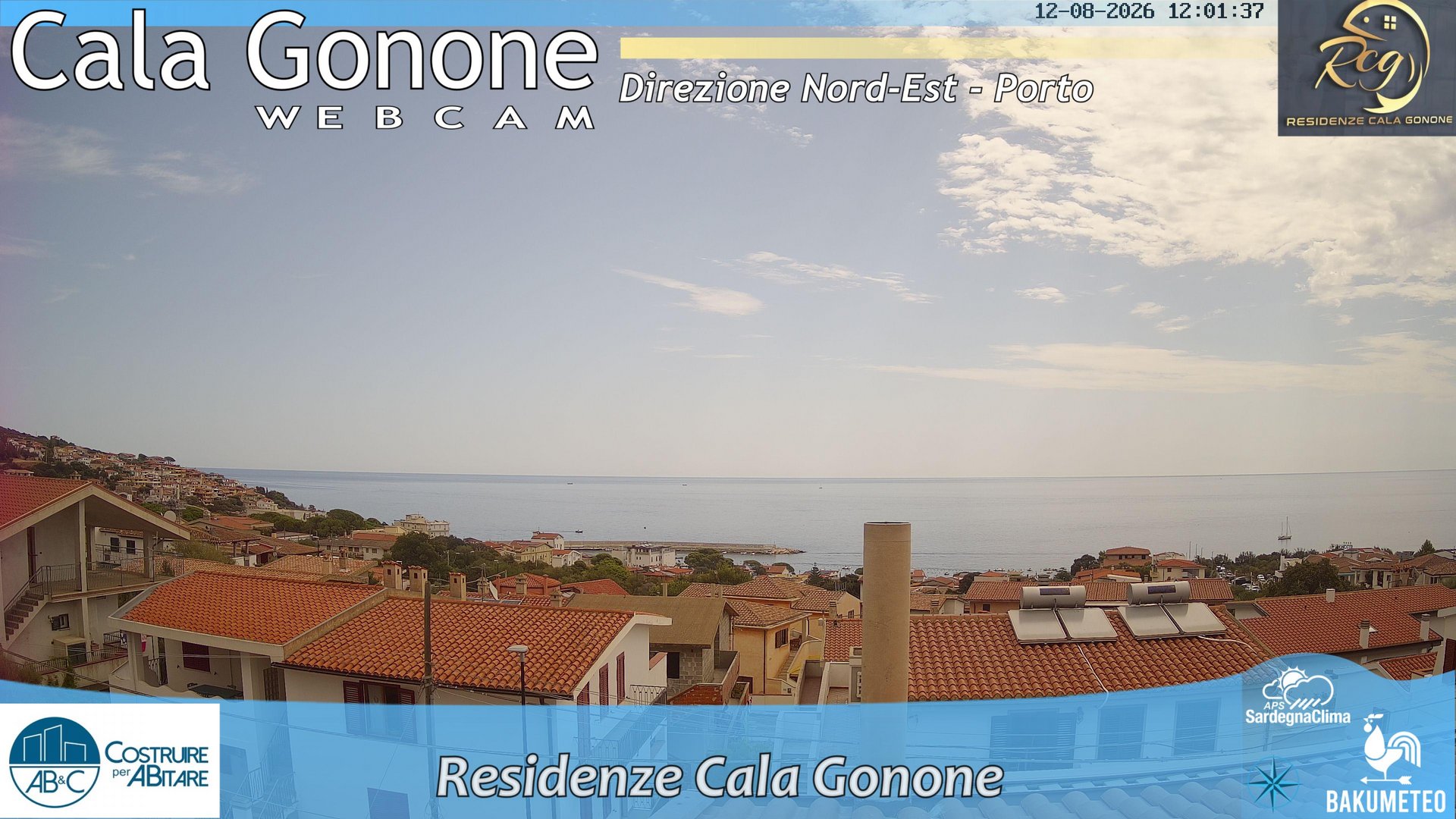 view from Cala Gonone Nord on 2026-08-12