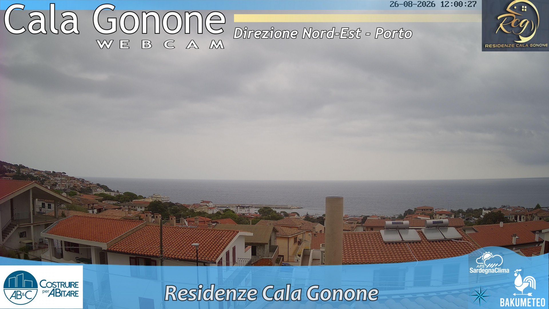 view from Cala Gonone Nord on 2026-08-26