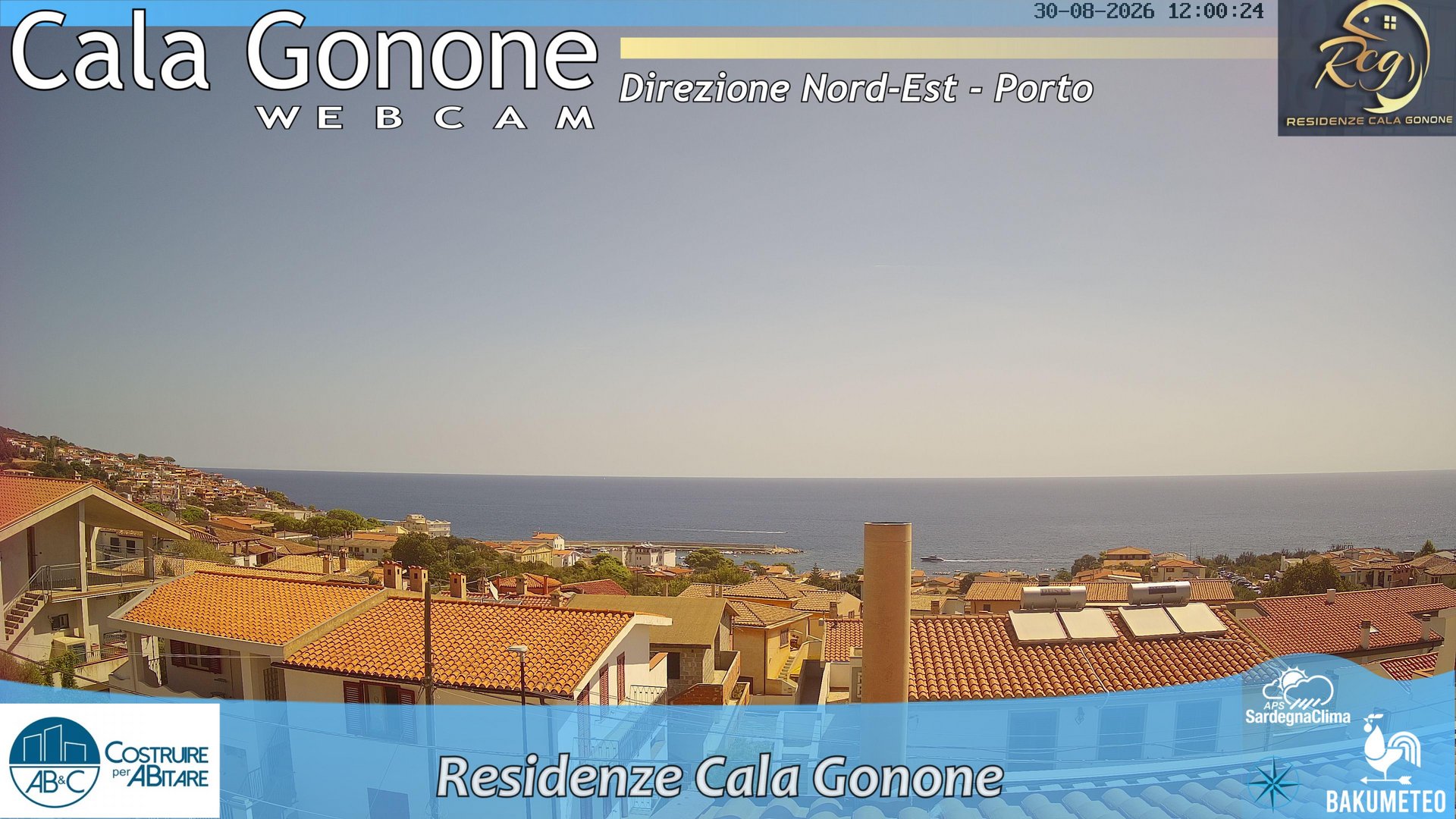 view from Cala Gonone Nord on 2026-08-30