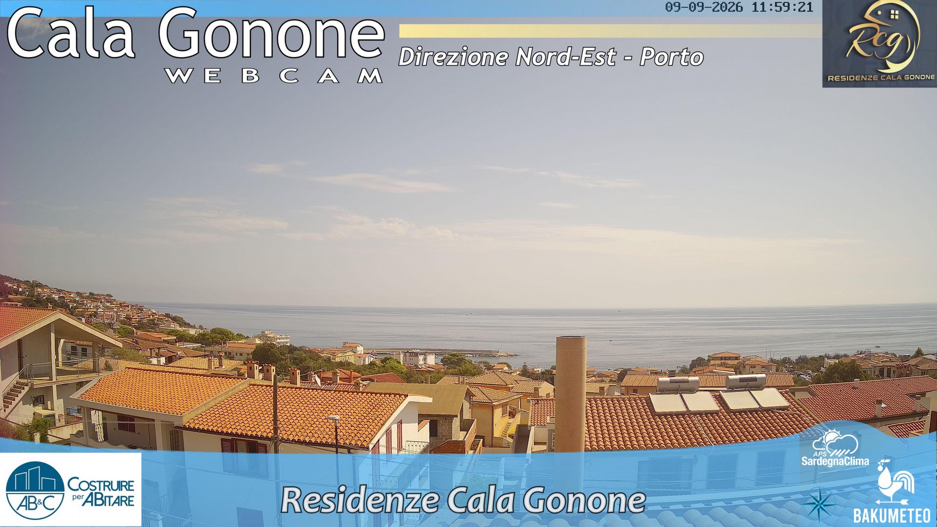view from Cala Gonone Nord on 2026-09-09
