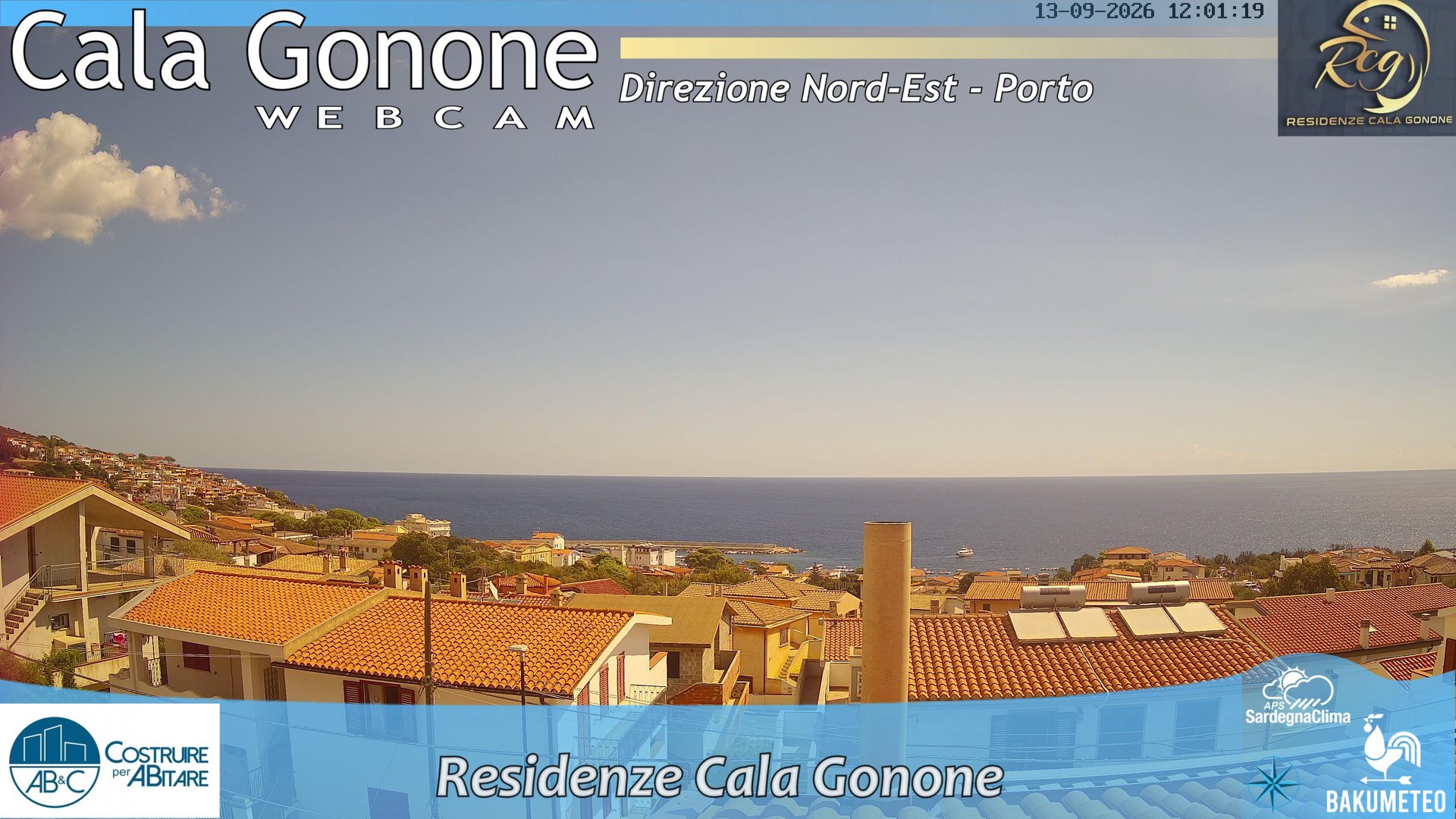 view from Cala Gonone Nord on 2026-09-13