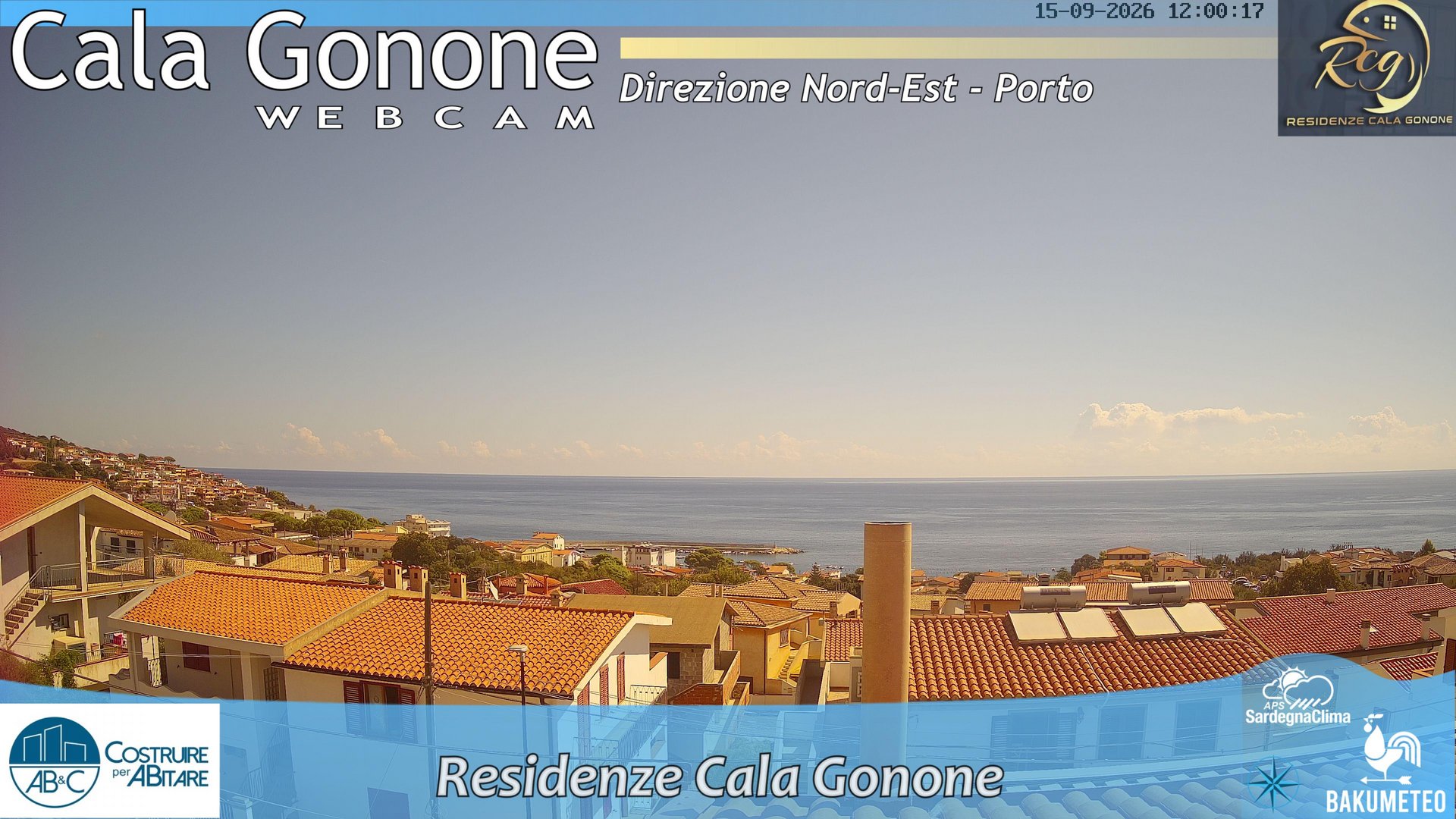 view from Cala Gonone Nord on 2026-09-15