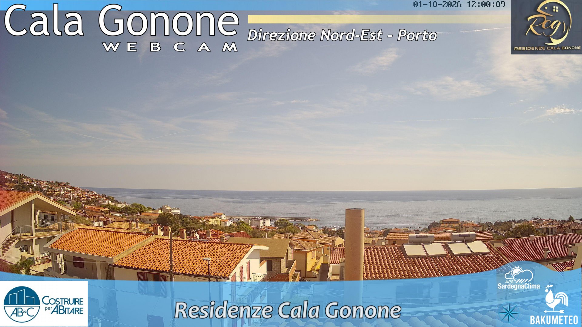 view from Cala Gonone Nord on 2026-10-01