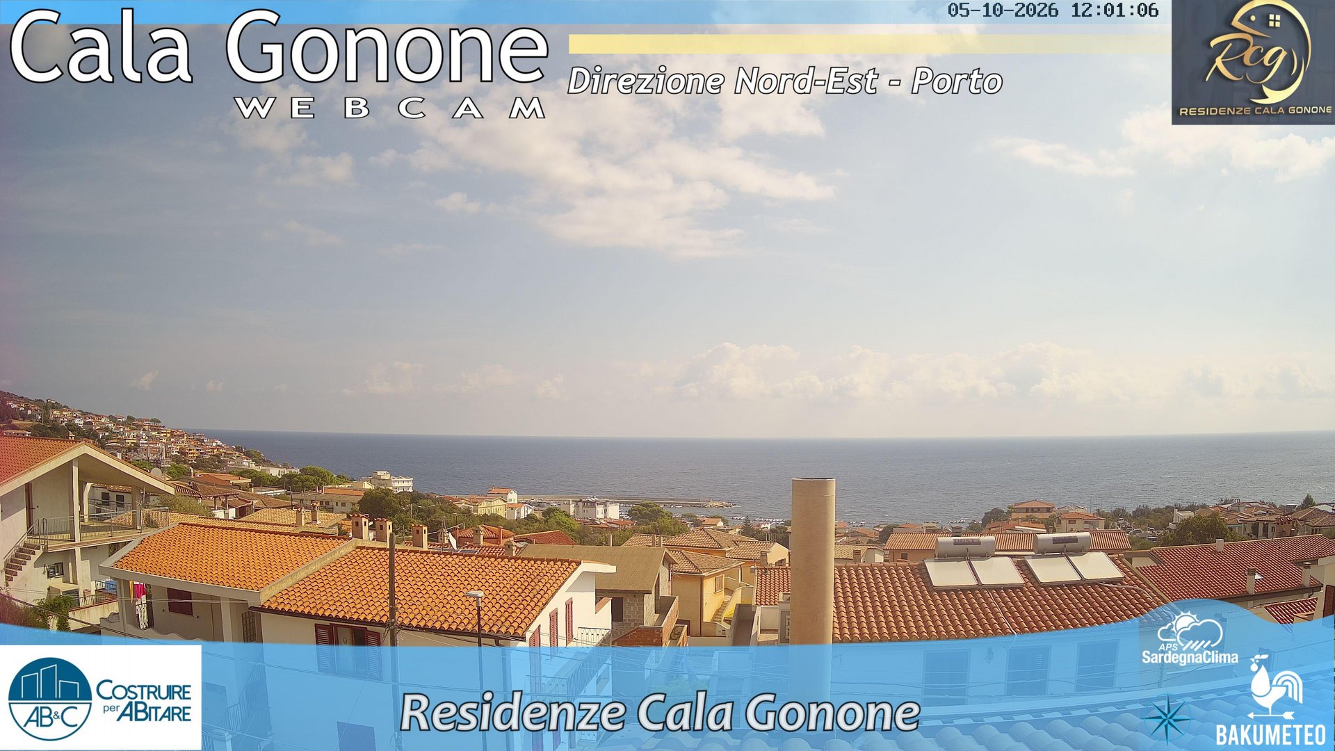 view from Cala Gonone Nord on 2026-10-05