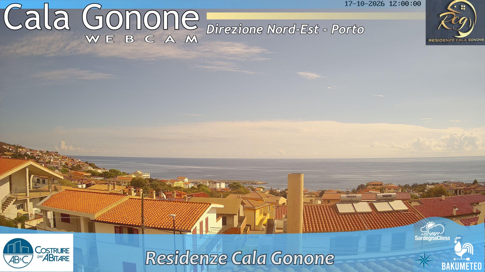 view from Cala Gonone Nord on 2026-10-17