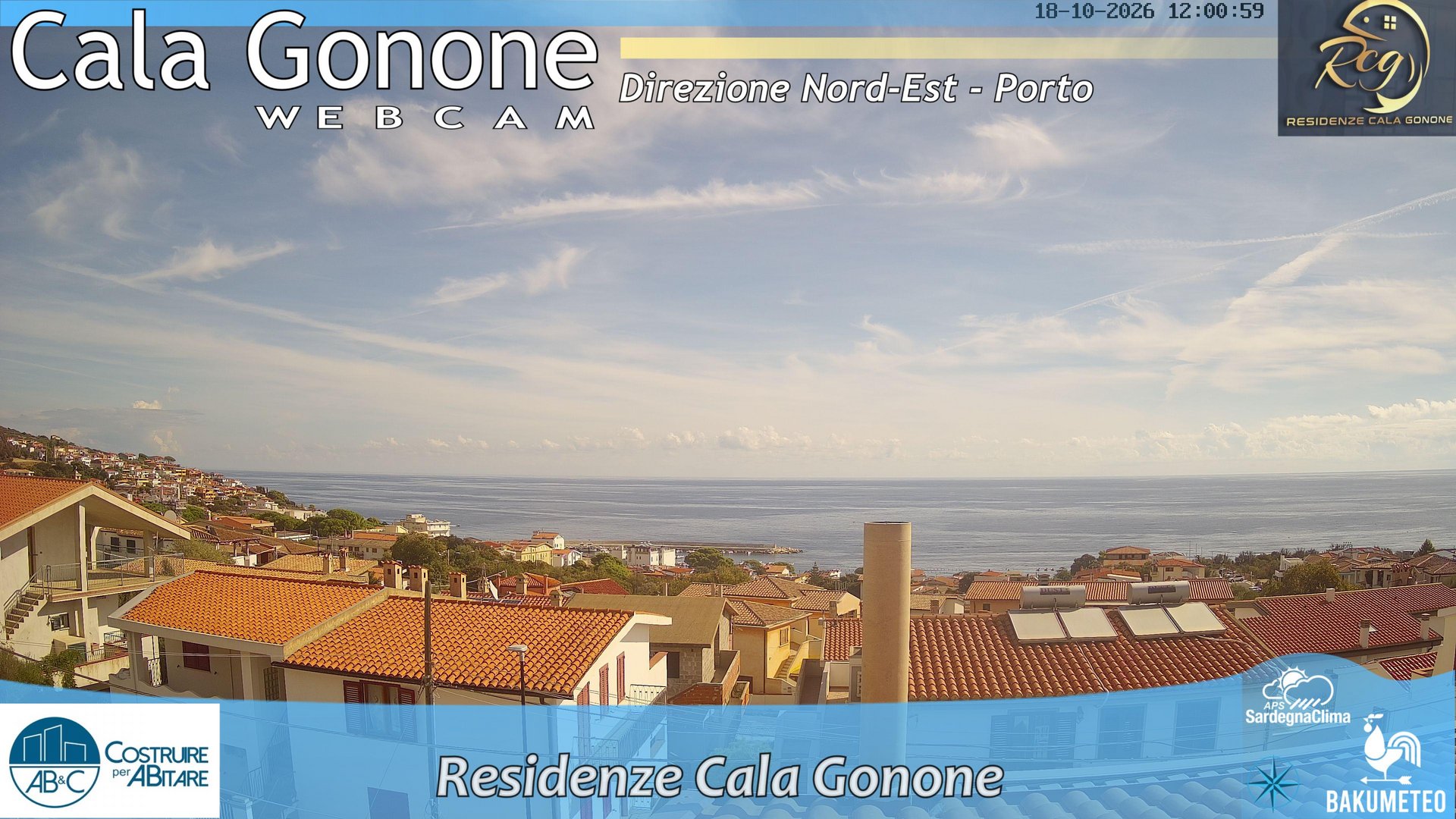 view from Cala Gonone Nord on 2026-10-18