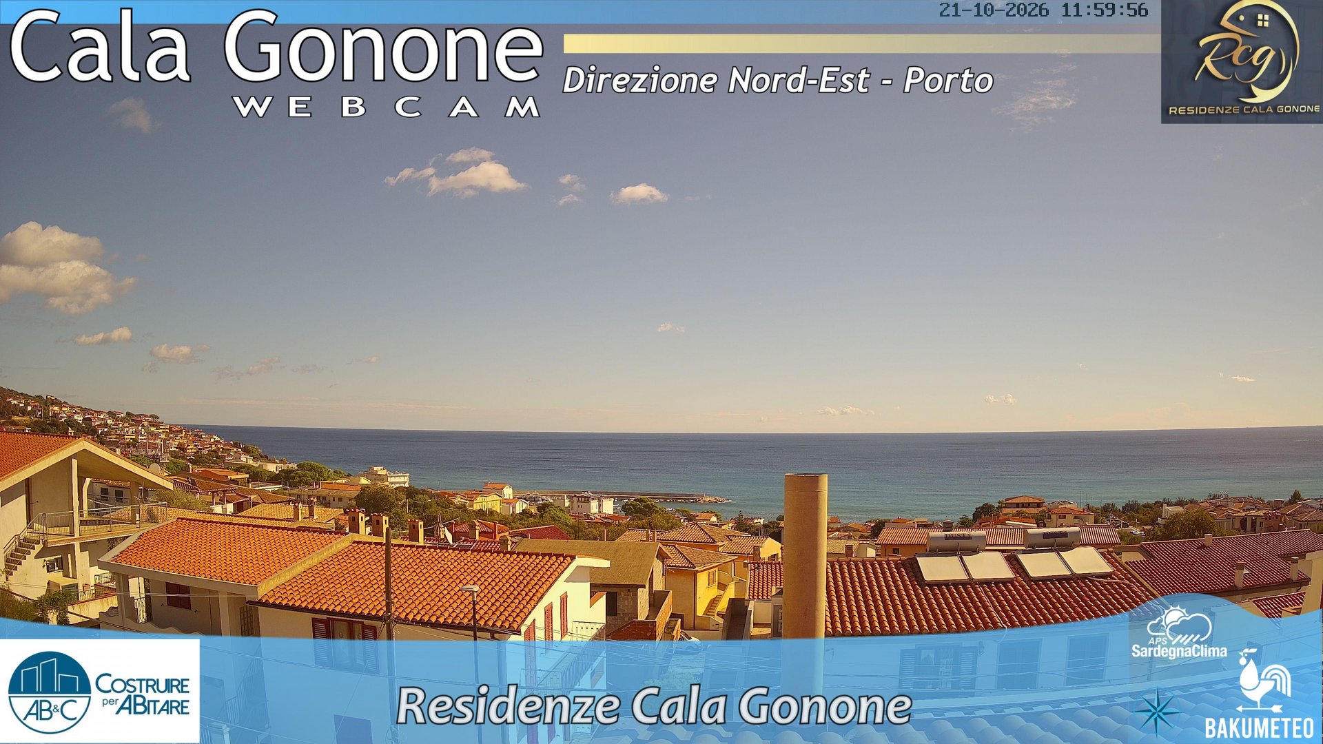 view from Cala Gonone Nord on 2026-10-21