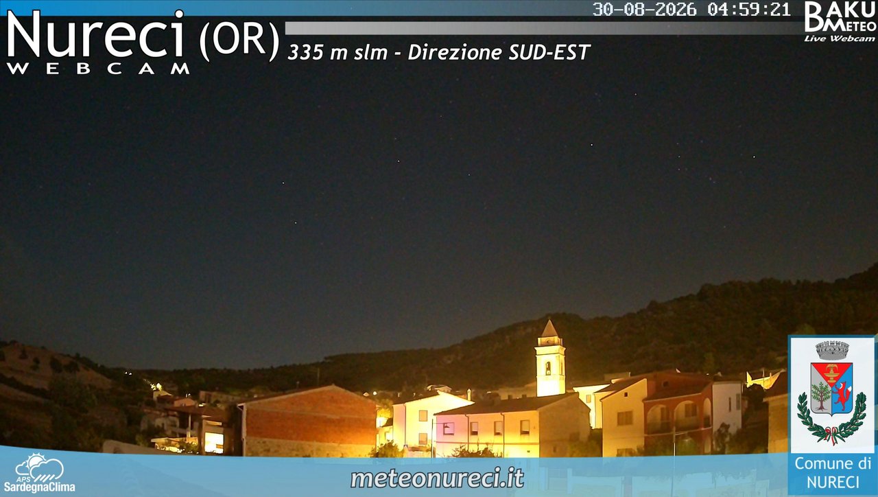time-lapse frame, Nureci webcam