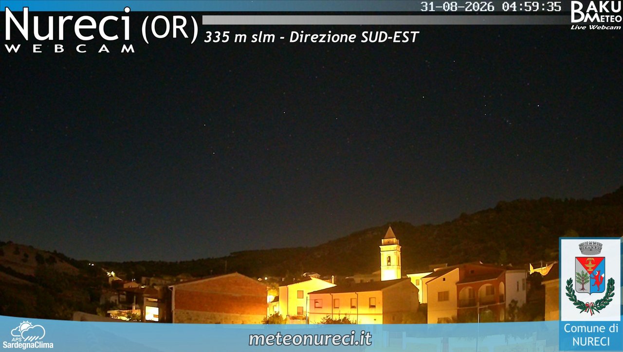 time-lapse frame, Nureci webcam