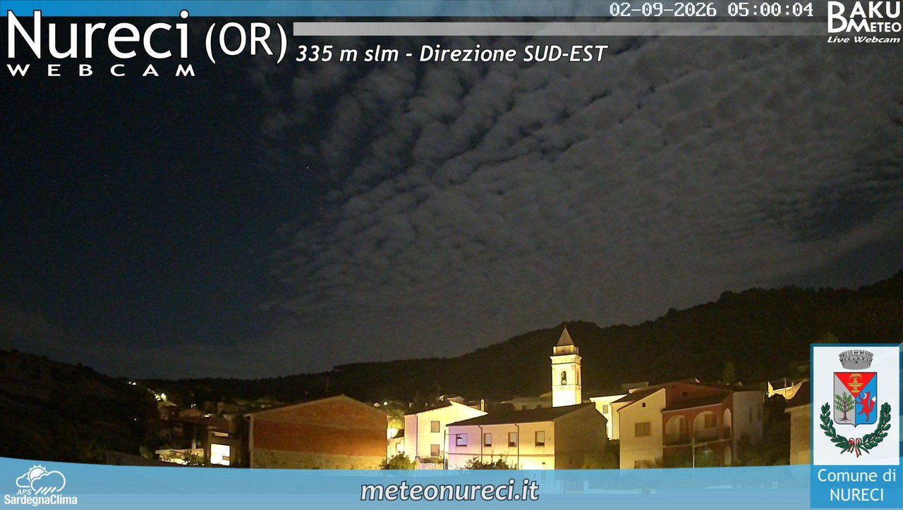 time-lapse frame, Nureci webcam