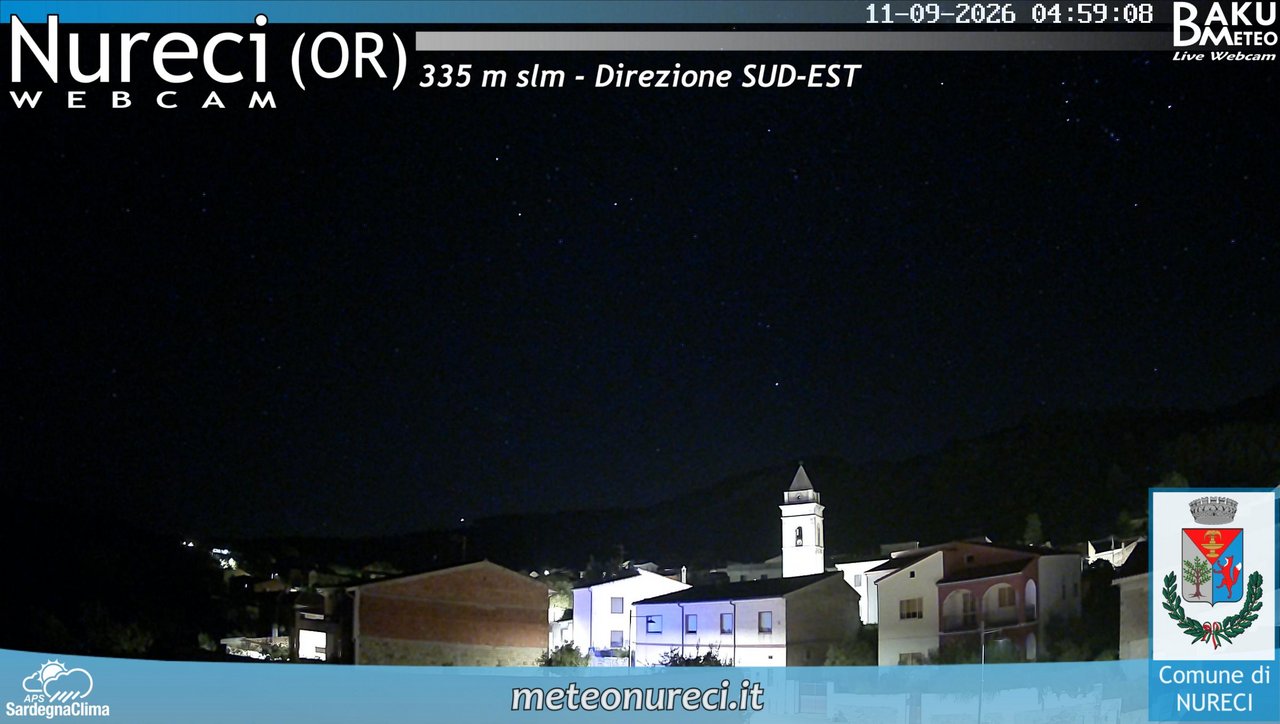 time-lapse frame, Nureci webcam