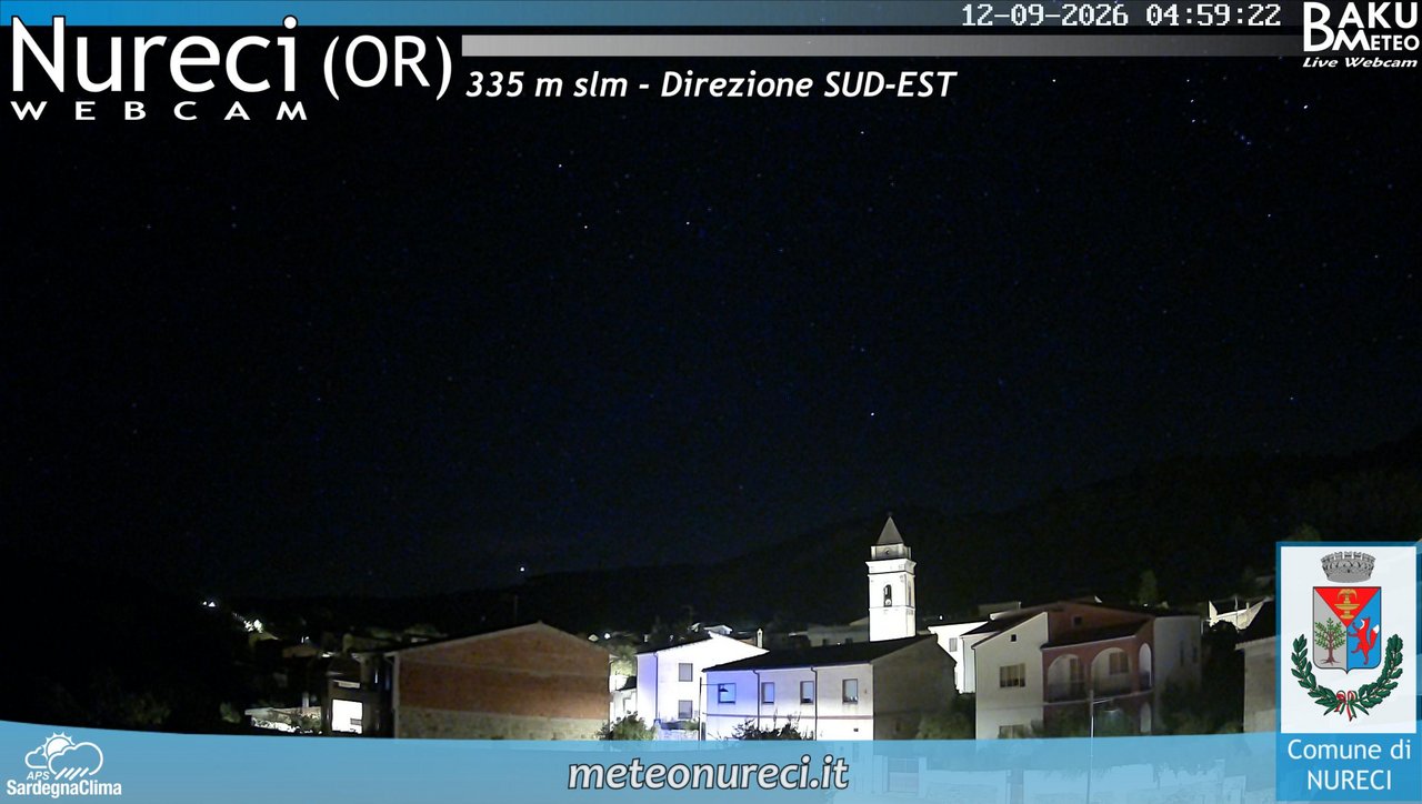 time-lapse frame, Nureci webcam