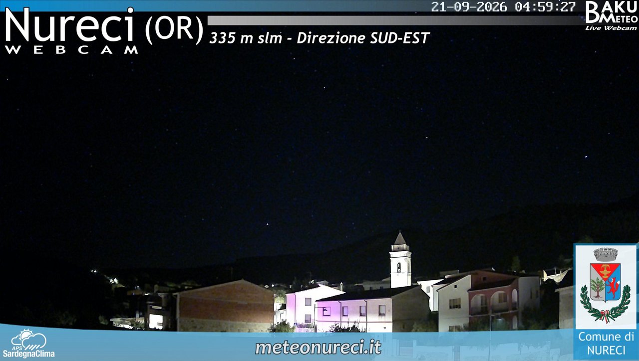 time-lapse frame, Nureci webcam