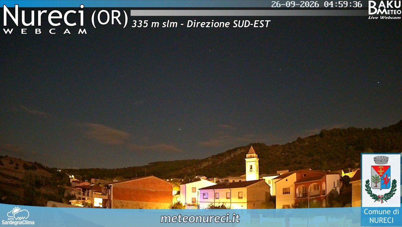 time-lapse frame, Nureci webcam
