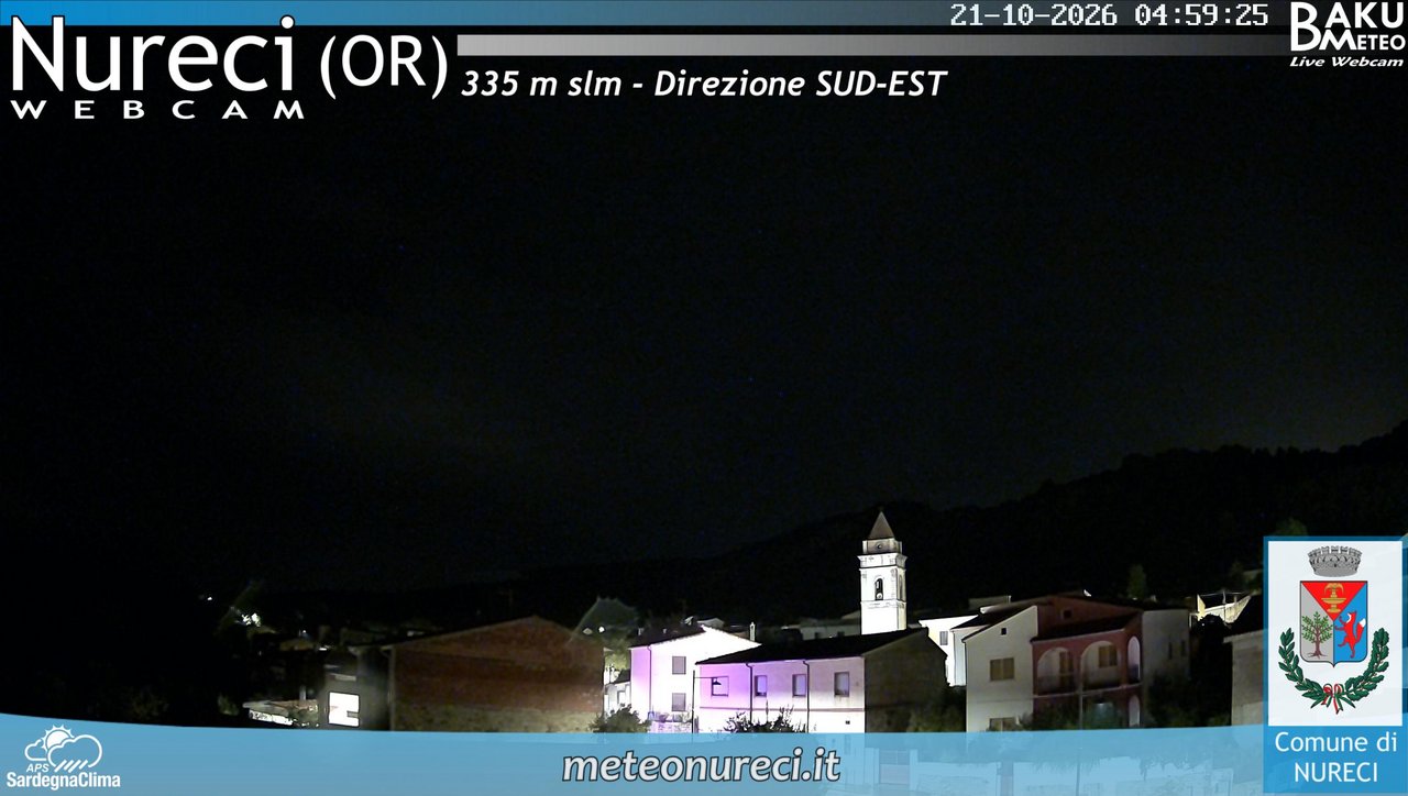 time-lapse frame, Nureci webcam