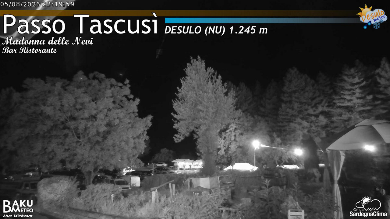 time-lapse frame, Tascusì webcam