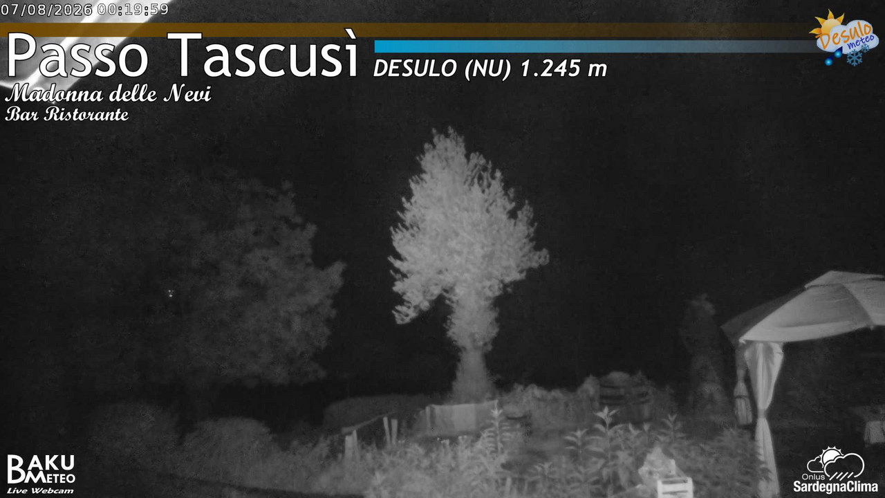 time-lapse frame, Tascusì webcam