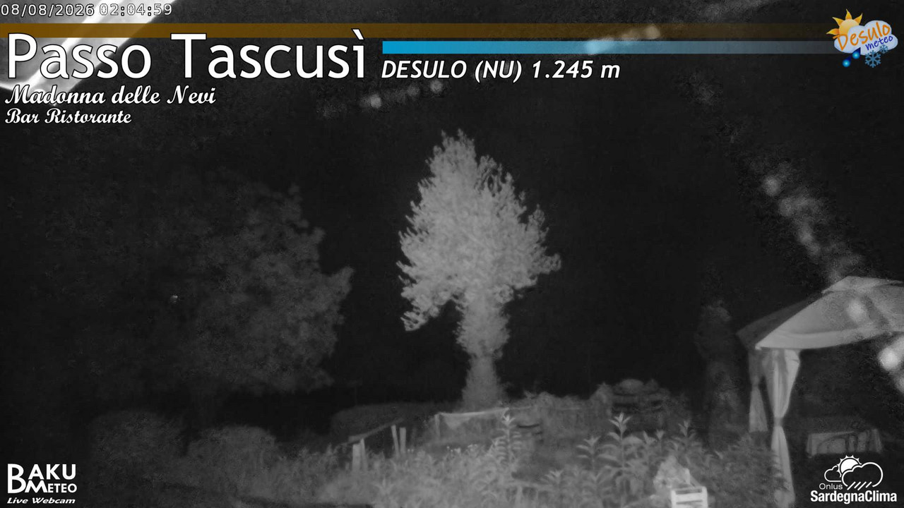 time-lapse frame, Tascusì webcam