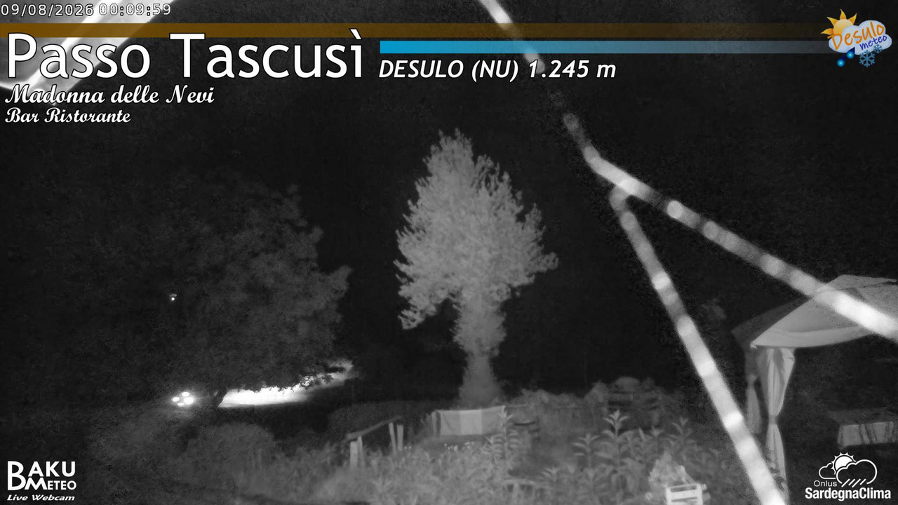 time-lapse frame, Tascusì webcam