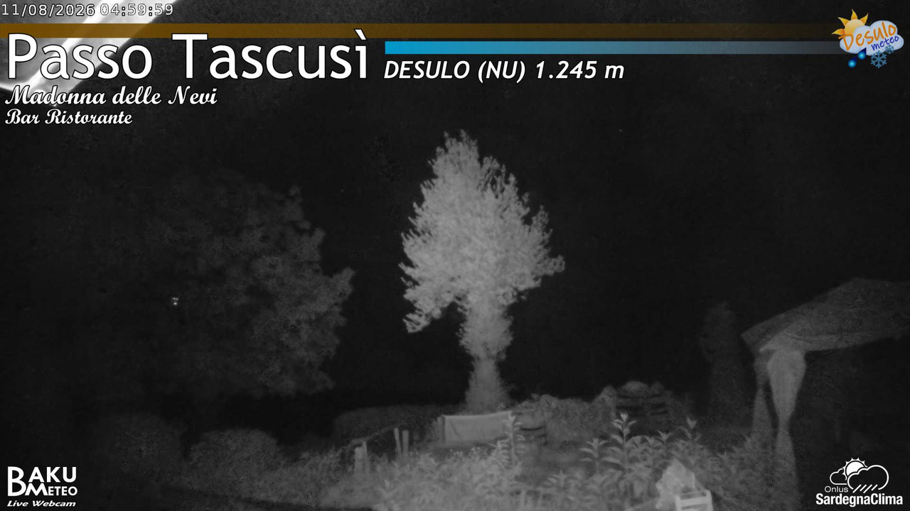 time-lapse frame, Tascusì webcam