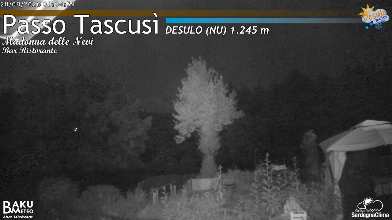 time-lapse frame, Tascusì webcam