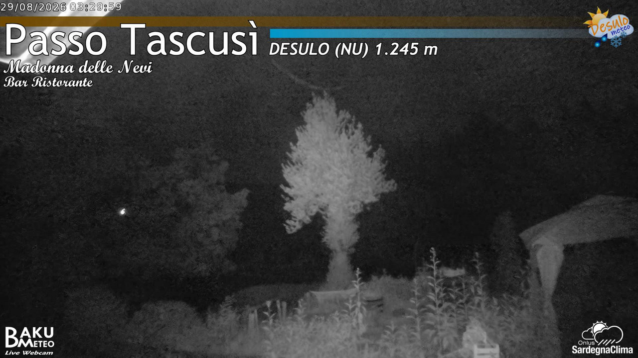 time-lapse frame, Tascusì webcam