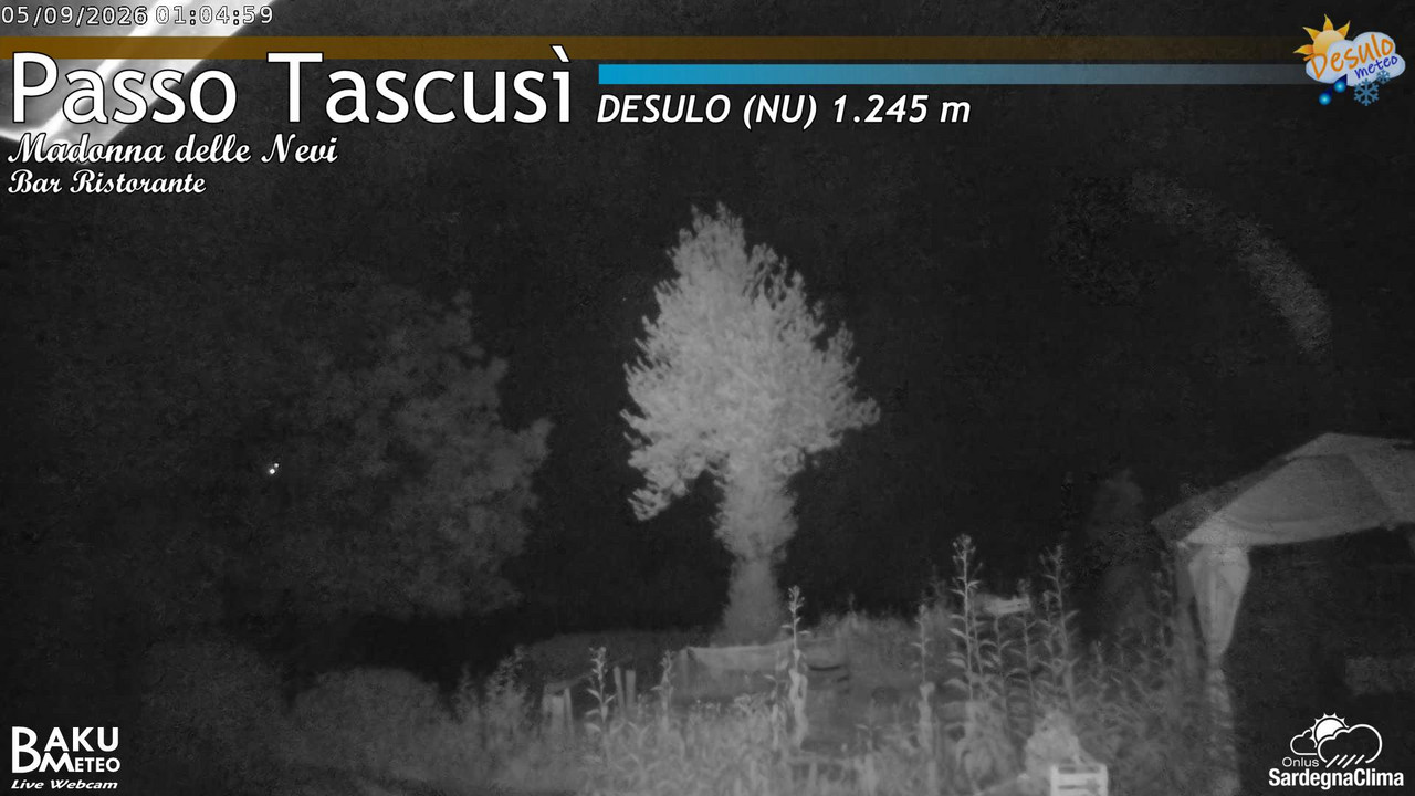 time-lapse frame, Tascusì webcam
