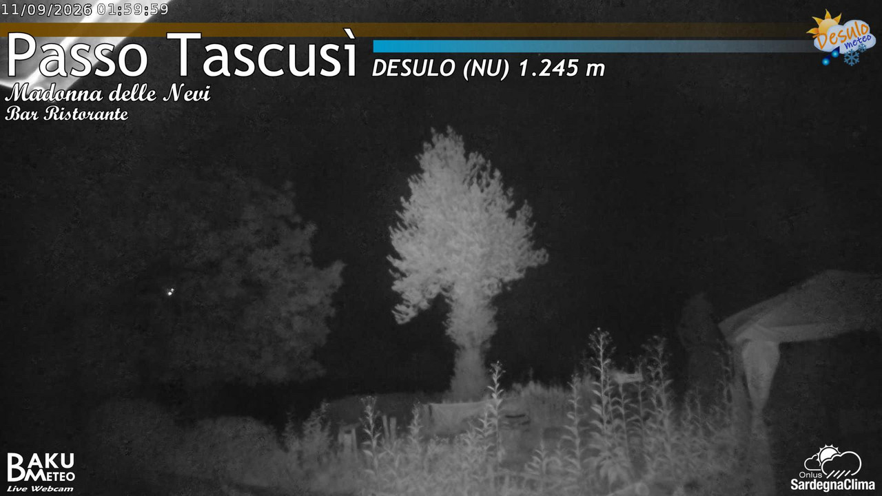 time-lapse frame, Tascusì webcam